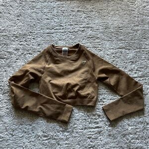 Gymshark long sleeve crop